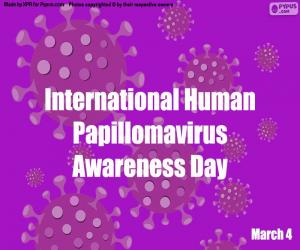 пазл Международный день осведомленности о вирусе папилломы человека